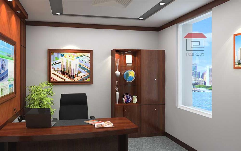 Mẫu thiết kế văn phòng không gian mở